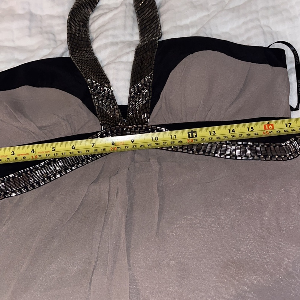 Bebe silk halter dress - Picture 2 of 7